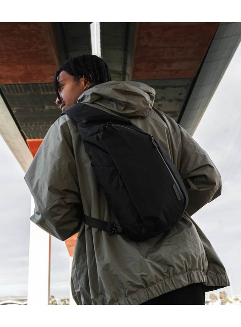 Plecak na jedno ramię Alpaka Metro Crossbody Left Shoulder X-Pac - black