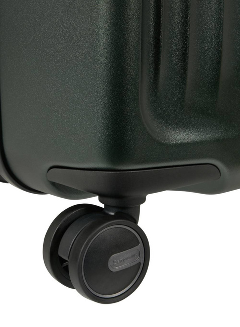 Walizka średnia poszerzana Samsonite Fyrm EXP - deep green