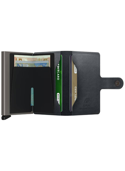 Portfel kieszonkowy RFID Secrid Miniwallet Mirum Plant-based - black