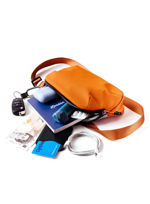 Torba na ramię Orbitkey Urban Sling Mini 2 l - terracota