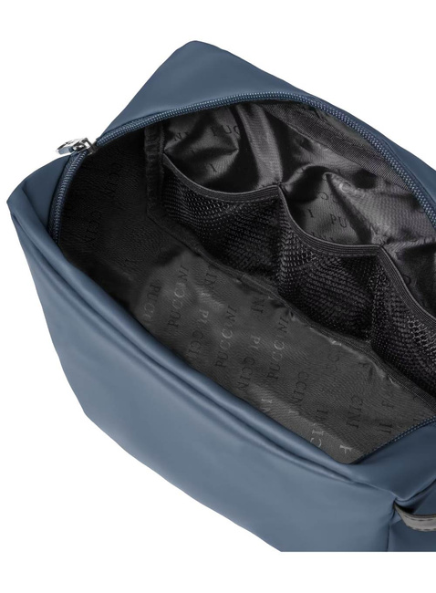 Kosmetyczka podróżna męska Puccini Casual - granatowy