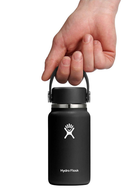Butelka termiczna Hydro Flask Micro Hydro Mini Bottle 200 ml - black
