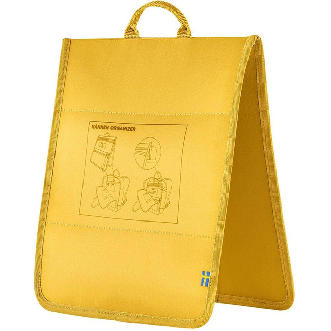 Organizer do plecaka Kanken Fjallraven - warm yellow