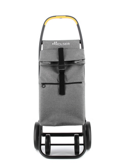 Wózek na zakupy składany Rolser Clec Termo ZD 8 Plus Lemon - grey