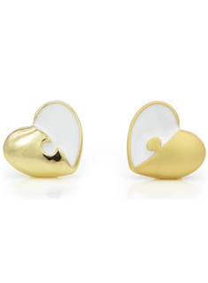 Przypinki Metalmorphose - dwa serca