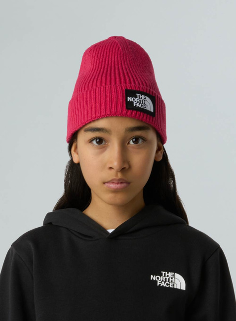 Czapka dziecięca The North Face Kids Logo Box Cuffed Beanie - lali guran