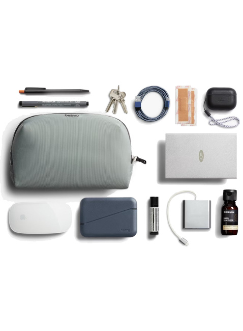 Kosmetyczka organizer na elektronikę Bellroy Desk Caddy - eucalyptus