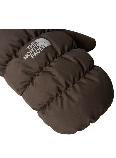 Rękawiczki puchowe The North Face Montana Puffer Mittens - mocha brown