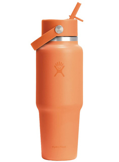 Butelka termiczna ze słomką Hydro Flask Wide Mouth Travel Bottle 0,7 l - nectar