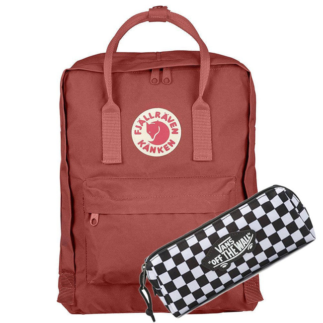 Fjallraven Kanken plecak do miasta - dahlia + piórnik Vans