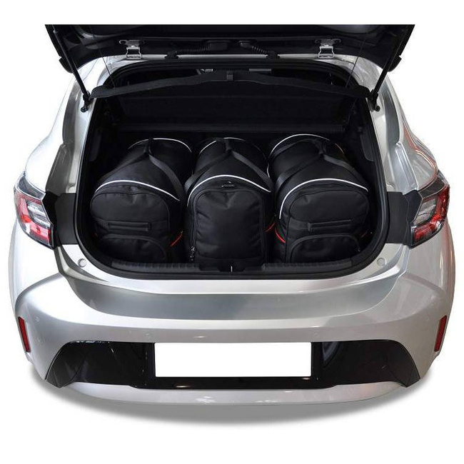 TOYOTA COROLLA HATCHBACK 2019+ TORBY DO BAGAŻNIKA 3 SZT