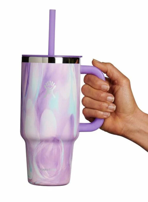 Kubek termiczny ze słomką Hydro Flask All Around™ Travel Tumbler 946 ml - jelly purple