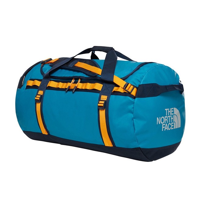 Bardzo pojemna torba podróżna The North Face Base Camp Duffel L NE crystal teal