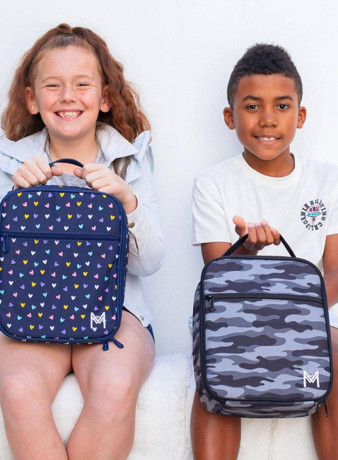 Lanczówka do szkoły Montii Lunch Bag L - hearts