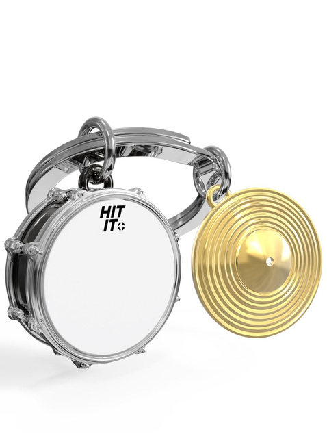 Brelok do kluczy torebki Metalmorphose - perkusja bębny