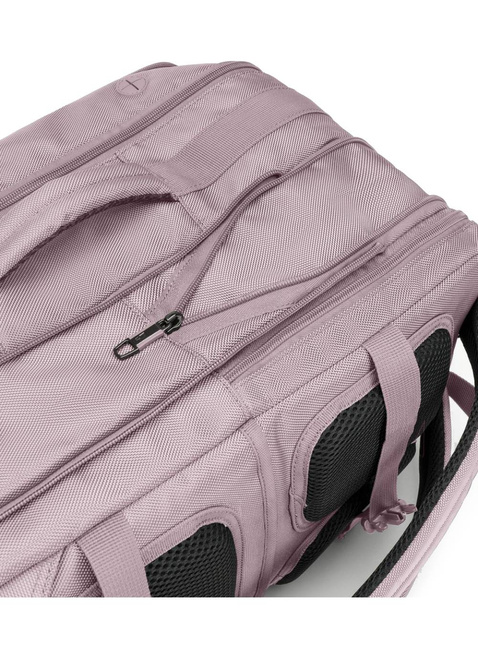 Plecak podróżny poszerzany Puccini Easy Pack Laptop 16" - różowy