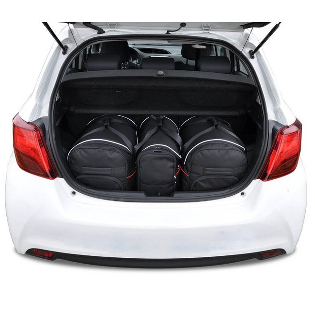 TOYOTA YARIS 2011+ TORBY DO BAGAŻNIKA 3 SZT