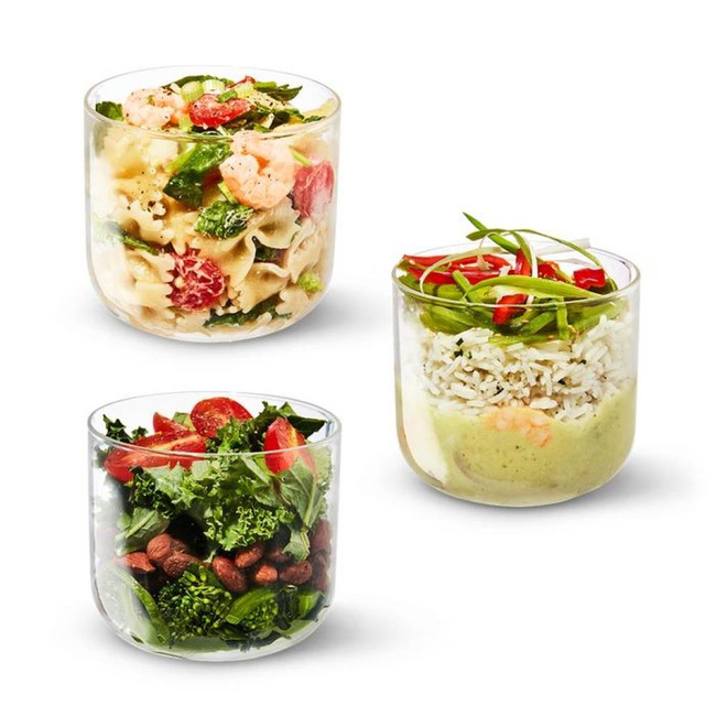 Pojemnik na jedzenie 450 ml LUNCH POT Black + Blum - almond