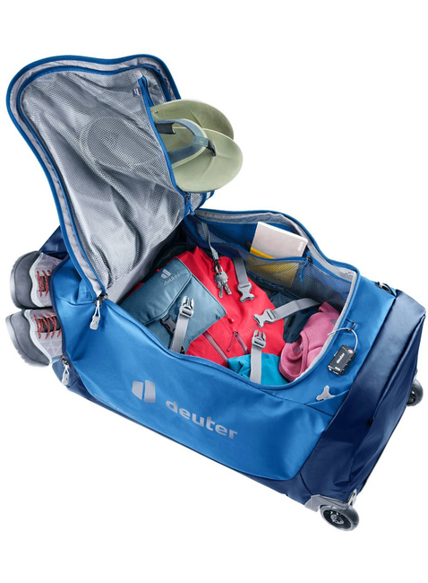 Torba podróżna / plecak Deuter Duffel Pro Roller 90 - neptune / nightblue