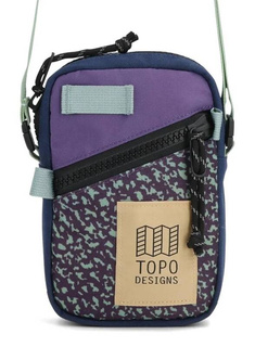Saszetka na ramię Topo Designs Mini Shoulder Bag - loganberry / crackle