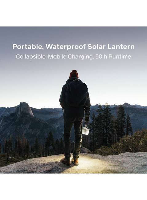 Składana lampa solarna BioLite Luci Charge 150 - clear
