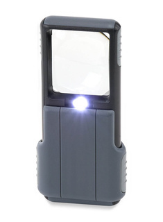 Przenośna lupa Carson MiniBrite™ 5x LED Lit Slide Out Portable Magnifier