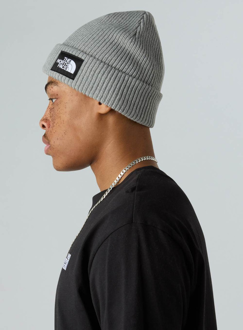 Czapka zimowa The North Face Salty Lined Beanie - tnf light grey heather