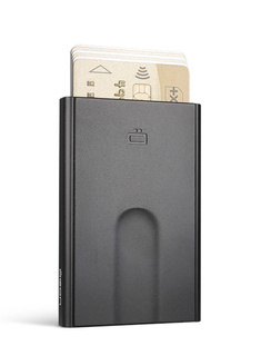 Etui aluminiowe na karty Ogon Design Slider - black