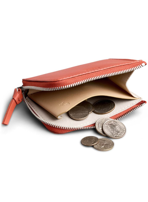 Skórzany portfel kieszonkowy Bellroy L-Pocket - blood orange