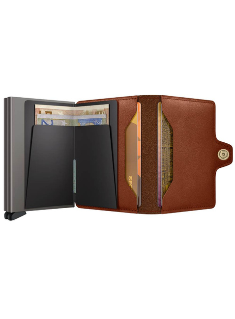 Portfel kieszonkowy RFID Secrid Twinwallet Texano - saddle