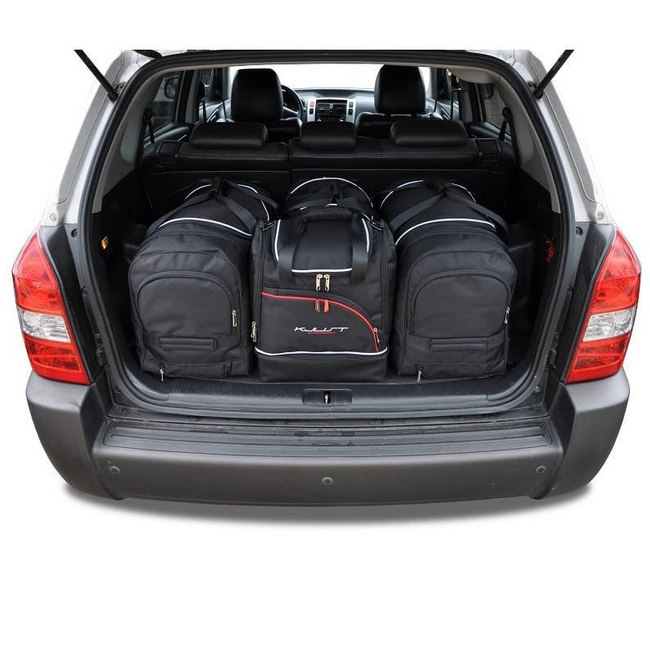 HYUNDAI TUCSON 2004-2010 TORBY DO BAGAŻNIKA 4 SZT