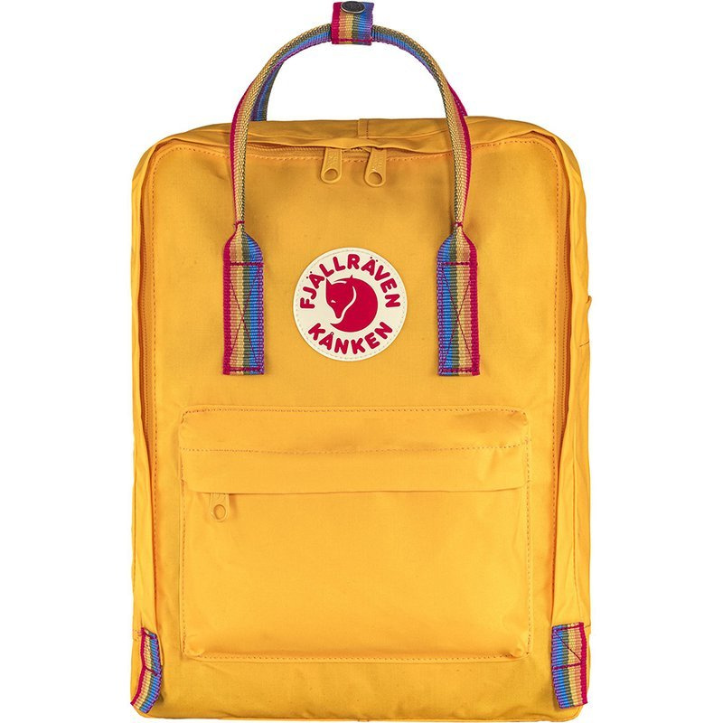 warm yellow / rainbow pattern