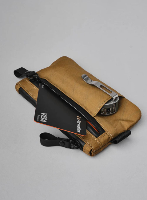 Portfel saszetka Alpaka Zip Cardholder - coyote brown