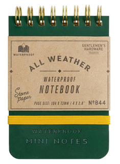 Notes wodoodporny Gentlemen's Hardware Pocket Waterproof Note Book