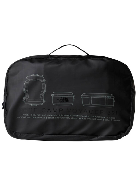 Plecak / torba podróżna The North Face Base Camp Voyager Duffel 32 l - tnf black / asphalt grey