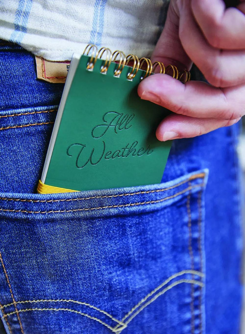 Notes wodoodporny Gentlemen's Hardware Pocket Waterproof Note Book