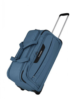 Torba podróżna na kółkach Travelite Skaii - niebieska