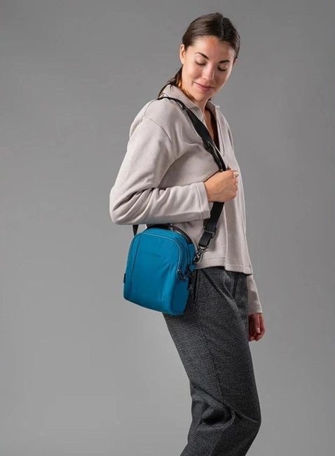 Torba antykradzieżowa Pacsafe Metrosafe LS100 Crossbody - tidal teal