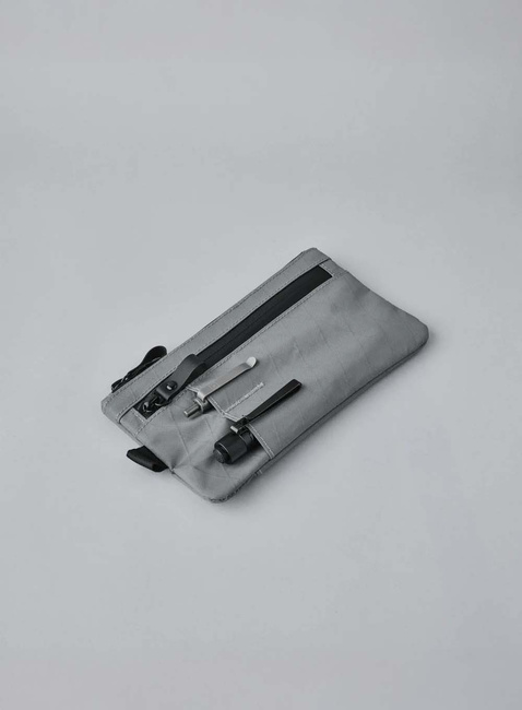 Organizer saszetka Alpaka Zip Clutch - sate grey