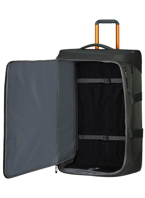 Torba na kółkach duża Samsonite Respark Duffle - forest green / orange