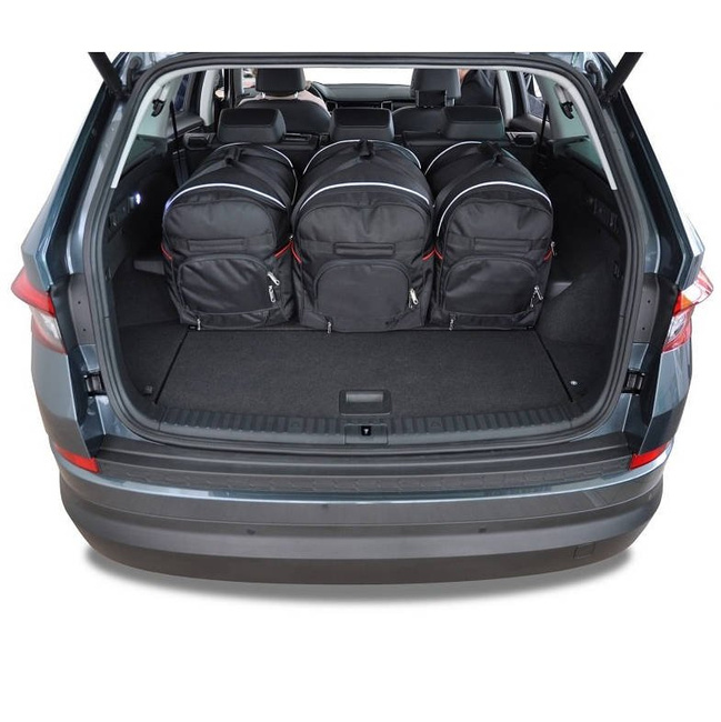 SKODA KODIAQ 2016+ TORBY DO BAGAŻNIKA 5 SZT