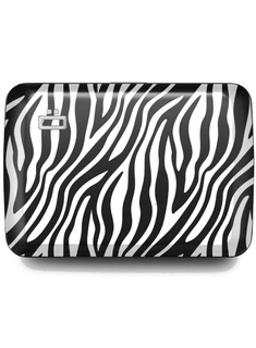 Portfel aluminiowy Ogon Design Stockholm V2 - zebra