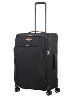 Walizka średnia poszerzana Samsonite Spark SNG Eco - black