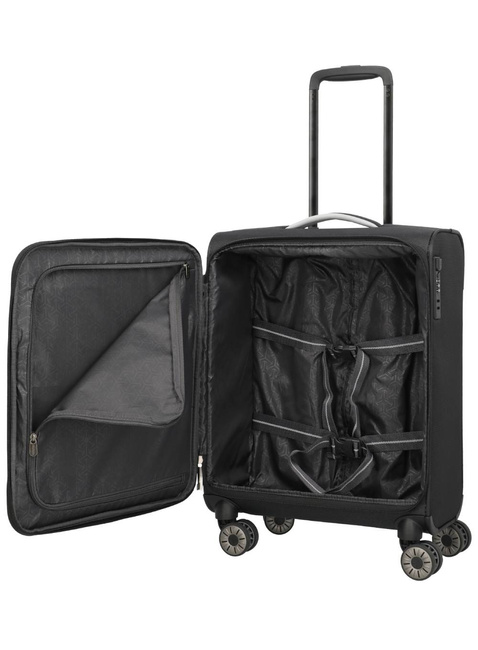 Walizka kabinowa Travelite Jetpack Light 4W Cabin - black