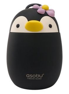 Termos obiadowy dziecięcy Asobu Bestie Foodie 0,6 l - penguin
