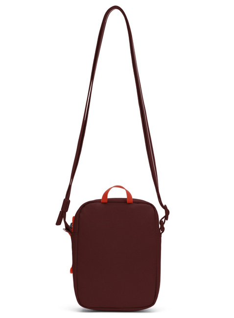 Torebka antykradzieżowa Pacsafe GO Micro Crossbody - garnet red
