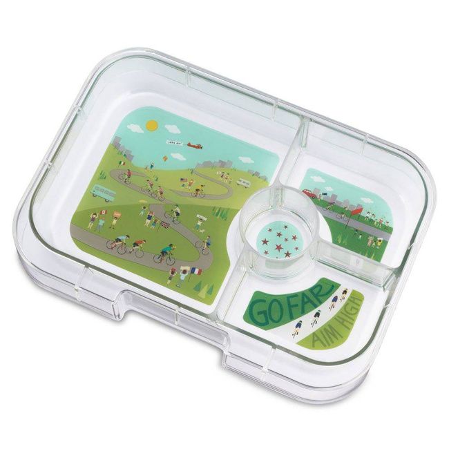 Lunchbox XL Yumbox Tapas 4 przegrody - true blue