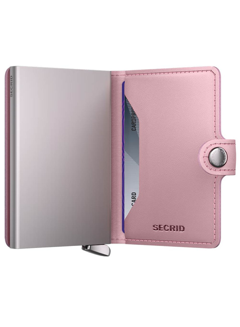 Portfel RFID Secrid Premium Miniwallet Emboss Diamond+ - rose