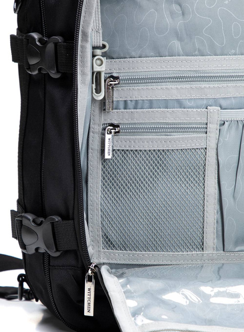 Plecak kabinowy Wittchen Free on Board 2w1 - czarny