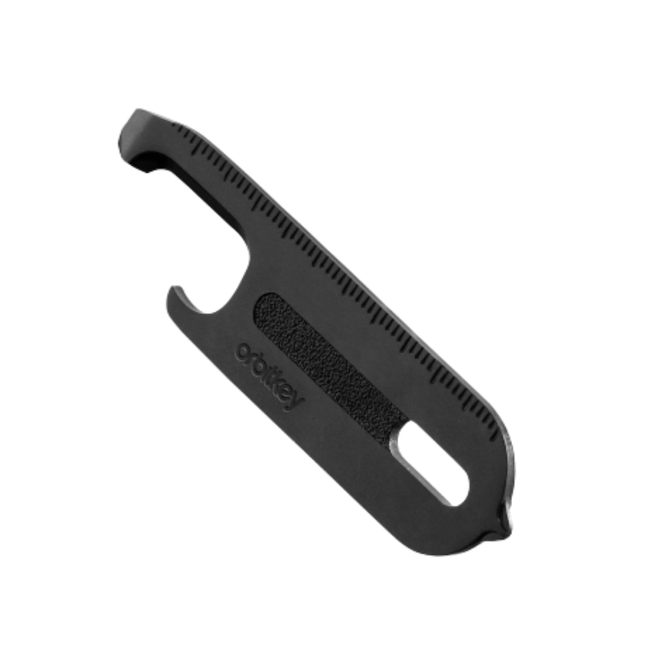 Zestaw Orbitkey - organizer do kluczy Crazy Horse Leather + Multitool V2 - black / blue stitching 
